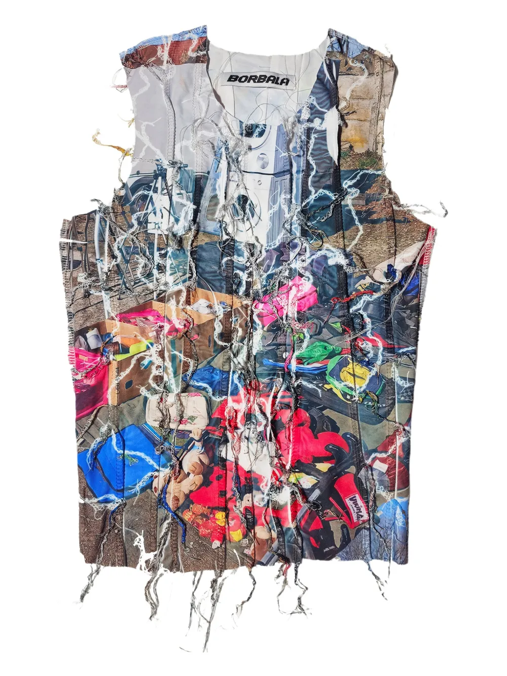 Фактурный топ с круглым вырезом Borbala, синий
Фактурный топ с круглым вырезом Borbala, синий