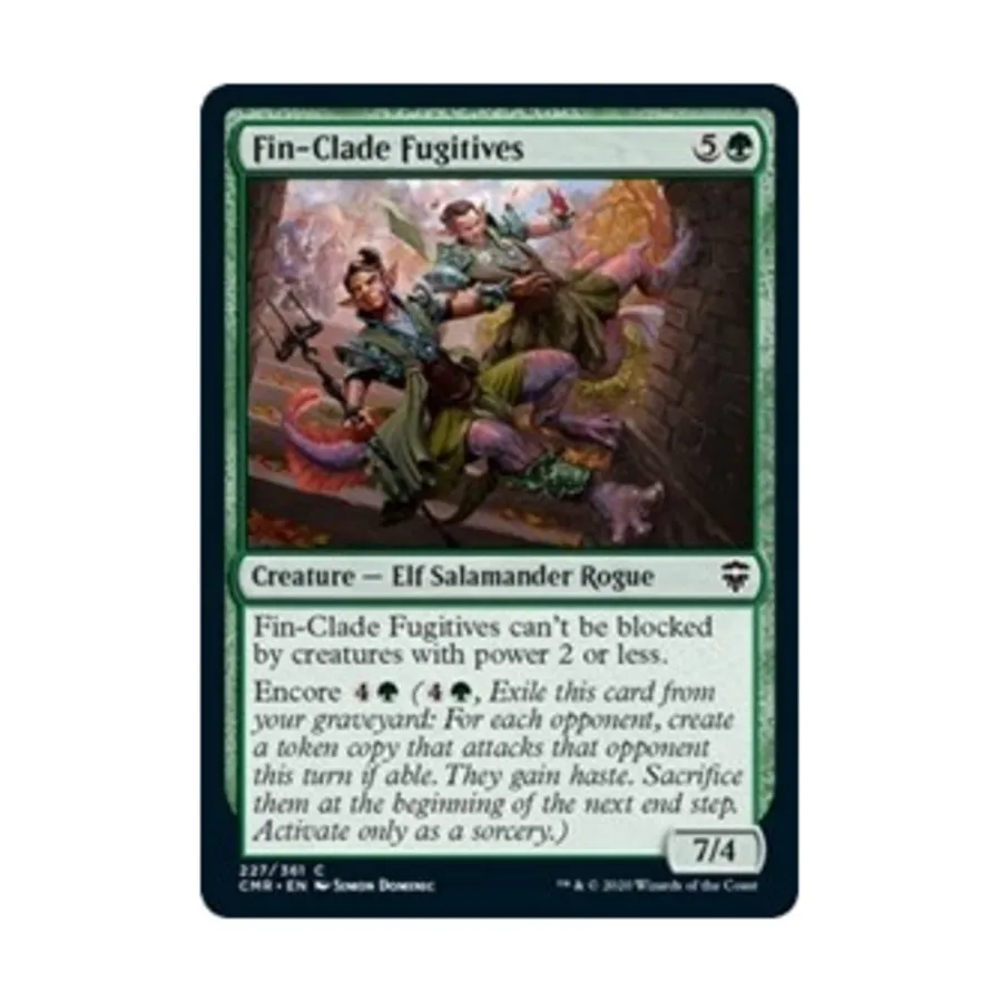 CCG Беглецы из племени плавников (клавиша C), MTG - Commander Legends
CCG Беглецы из племени плавников (клавиша C), MTG - Commander Legends