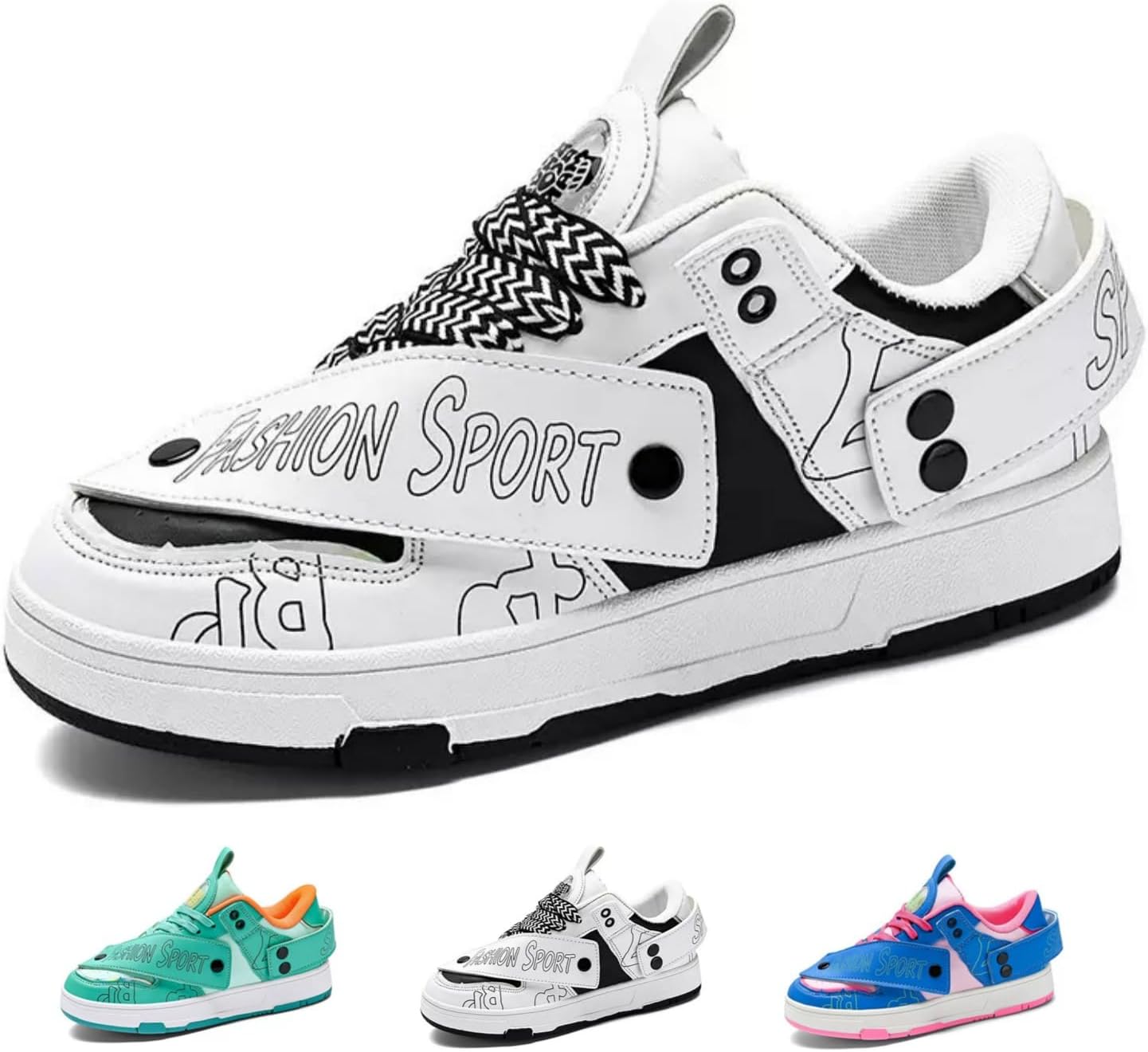 Модные кроссовки в стиле Y2K с цветными блоками для мужчин и женщин, трендовые массивные платформенные кроссовки, повседневная спортивная обувь Macefil, белый/черный
Модные кроссовки в стиле Y2K с цветными блоками для мужчин и женщин, трендовые массивные платформенные кроссовки, повседневная спортивная обувь Macefil, белый/черный