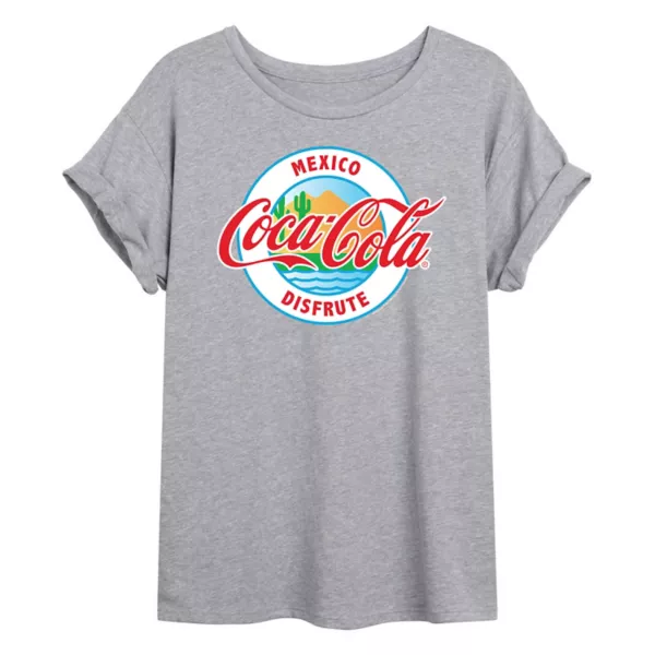 Футболка оверсайз с принтом Coca-Cola Mexico для подростков Licensed Character, серый
Футболка оверсайз с принтом Coca-Cola Mexico для подростков Licensed Character, серый