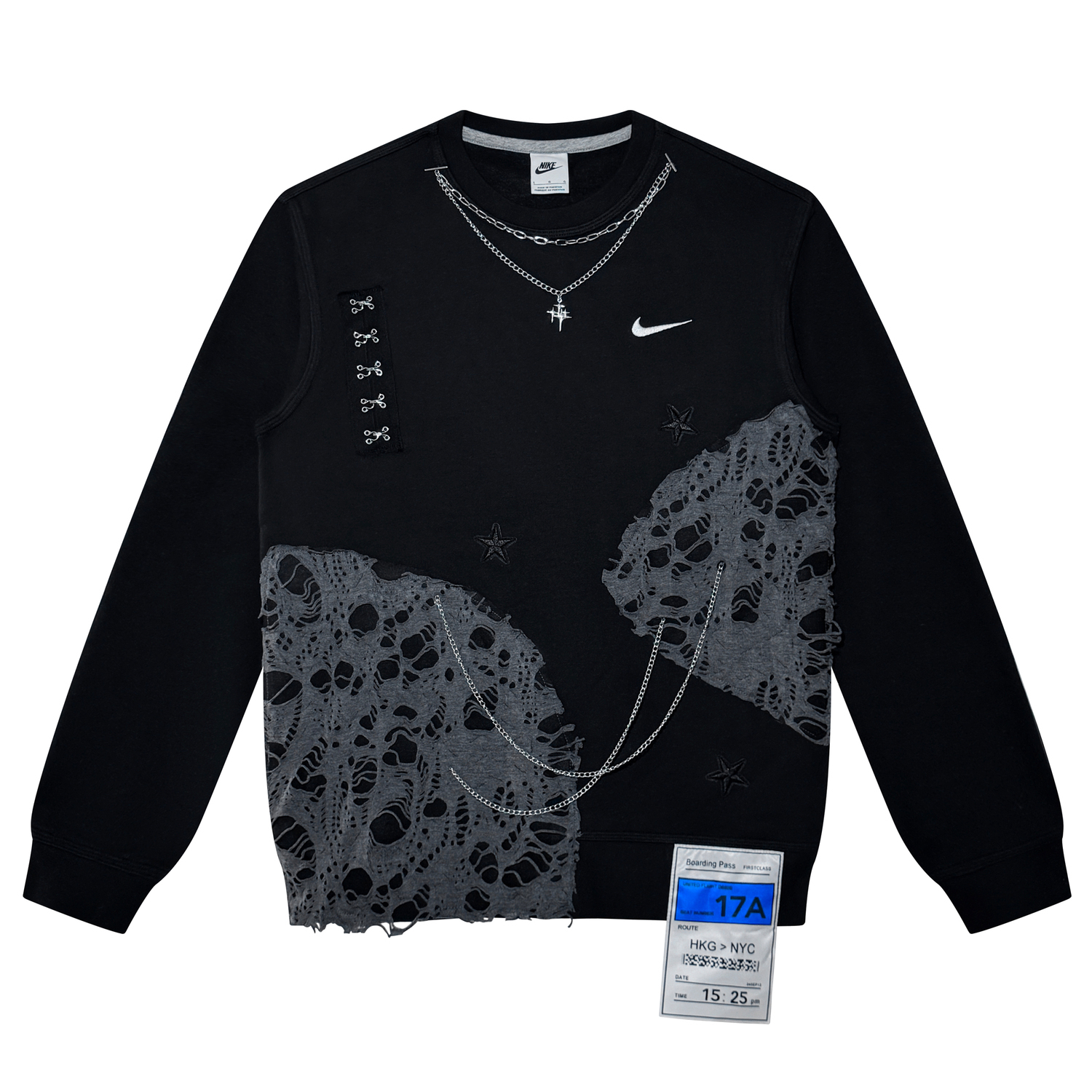 Nike Клубные Толстовка унисекс, черные, с круглым вырезом, средней толщины, стандартного размера
Nike Клубные Толстовка унисекс, черные, с круглым вырезом, средней толщины, стандартного размера