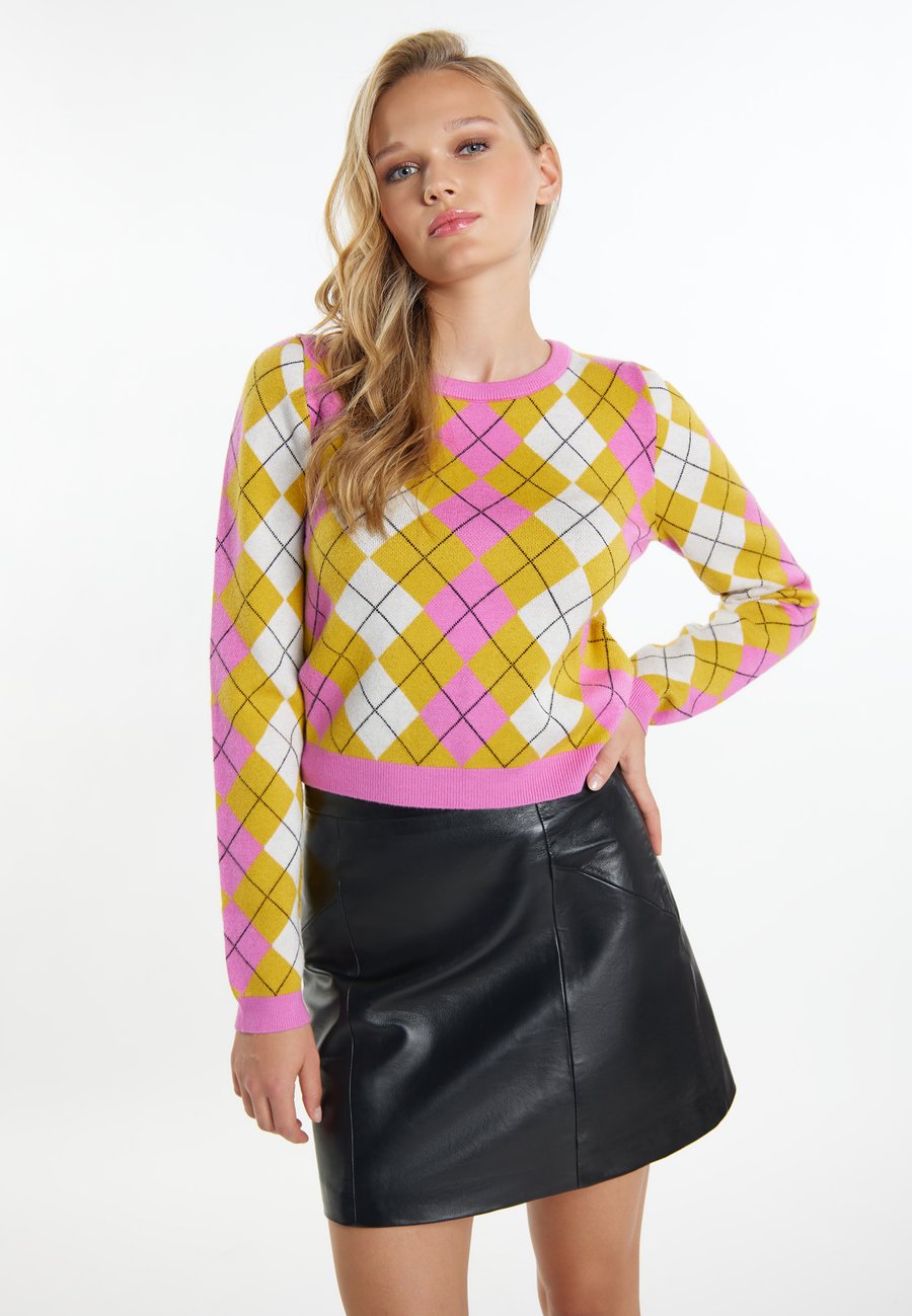 Джемпер myMo ROCKS Jumper, Pink Gelb Mehrfarbig/Light Pink
Джемпер myMo ROCKS Jumper, Pink Gelb Mehrfarbig/Light Pink