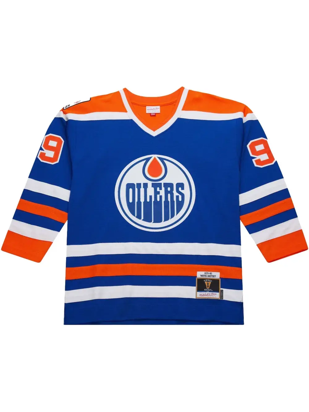 Топ NHL Dark Oilers 1979 Wayne Gretzky Mitchell & Ness, синий
Топ NHL Dark Oilers 1979 Wayne Gretzky Mitchell & Ness, синий