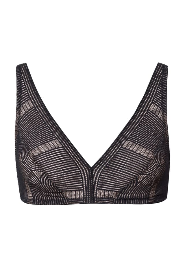 Марта бюстгальтер-бралетт узкие бретели Hanro, черный
Марта бюстгальтер-бралетт узкие бретели Hanro, черный