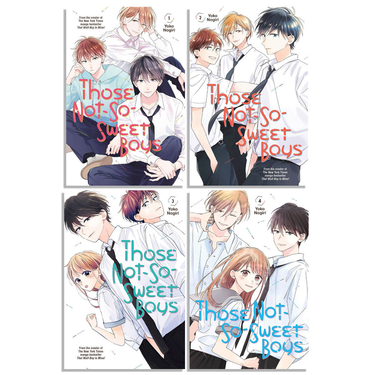 Манга Those Not-So-Sweet Boys Manga (1-4) Bundle
Манга Those Not-So-Sweet Boys Manga (1-4) Bundle
