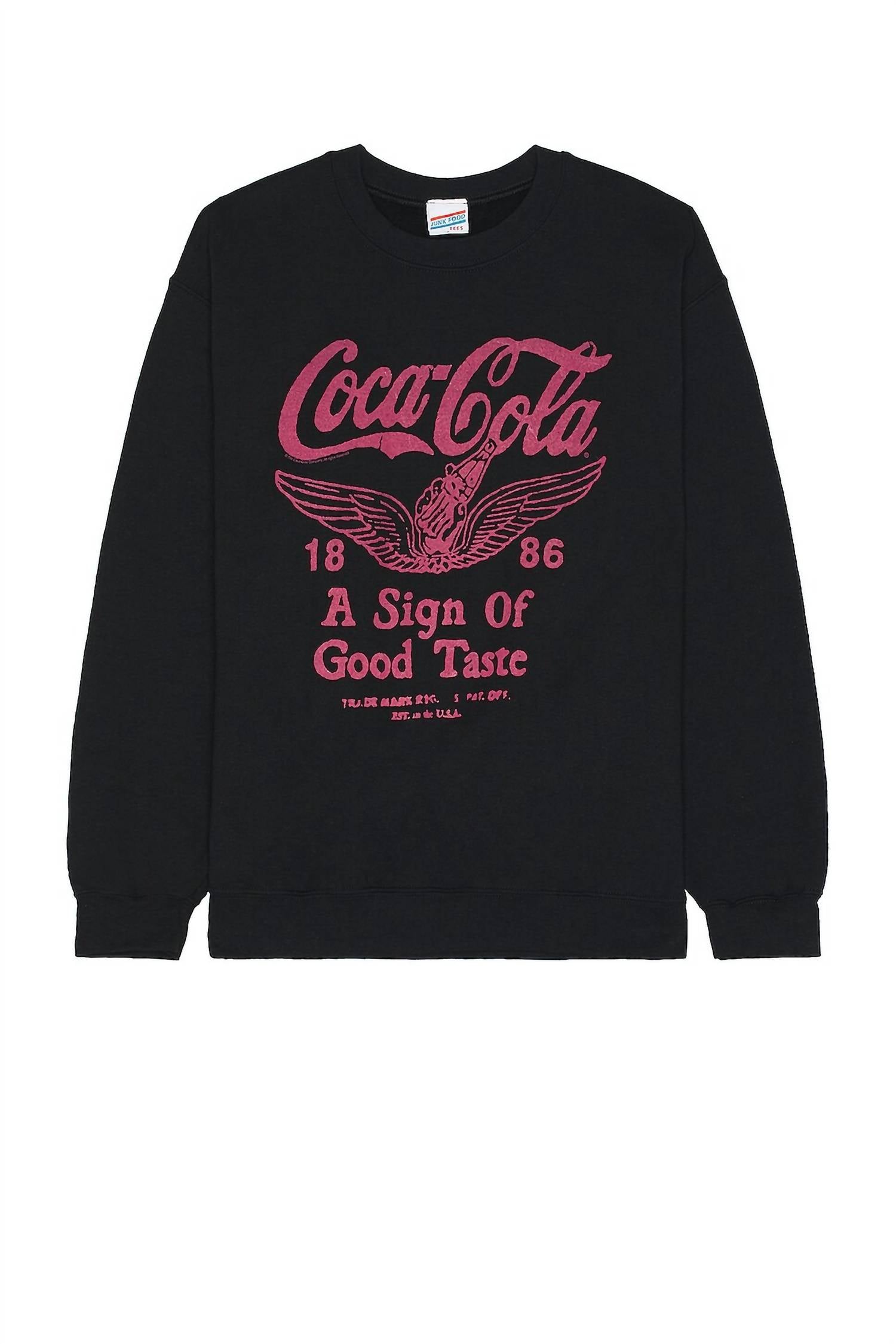 Свитшот Serena Coca Cola черный Junk Food 
Свитшот Serena Coca Cola черный Junk Food