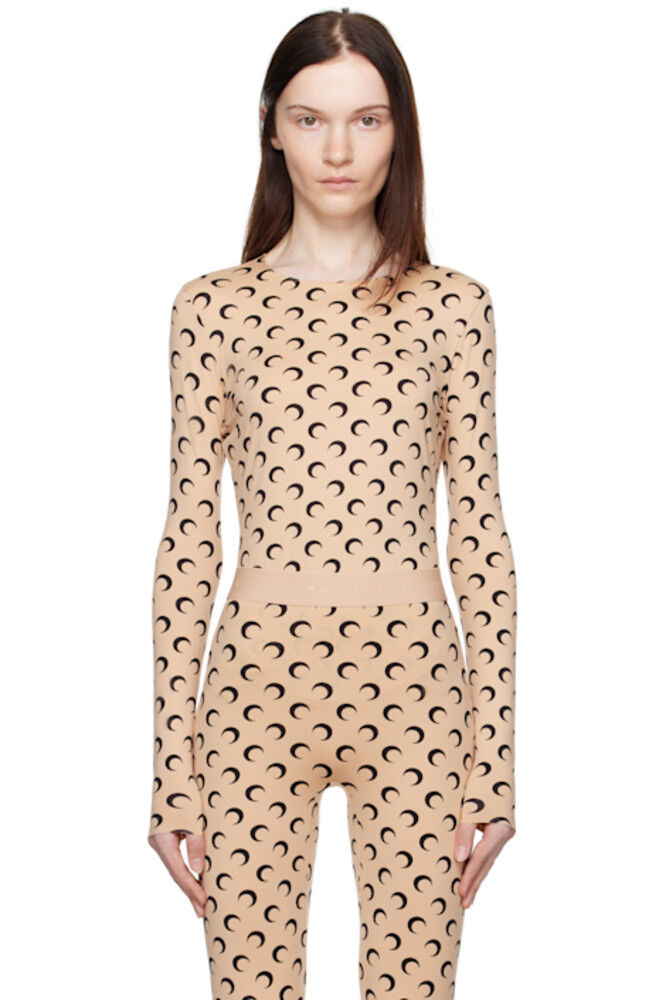 Футболка из джерси с принтом «загар луна» Second Skin Marine Serre
Футболка из джерси с принтом «загар луна» Second Skin Marine Serre