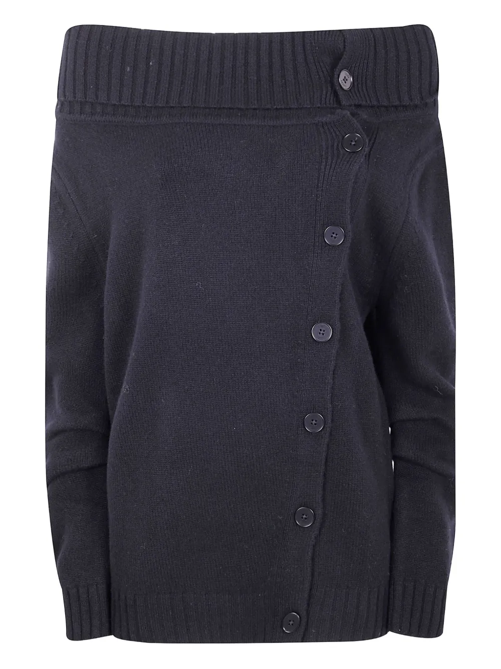 Кардиган с открытыми плечами Circus Hotel, черный
Кардиган с открытыми плечами Circus Hotel, черный