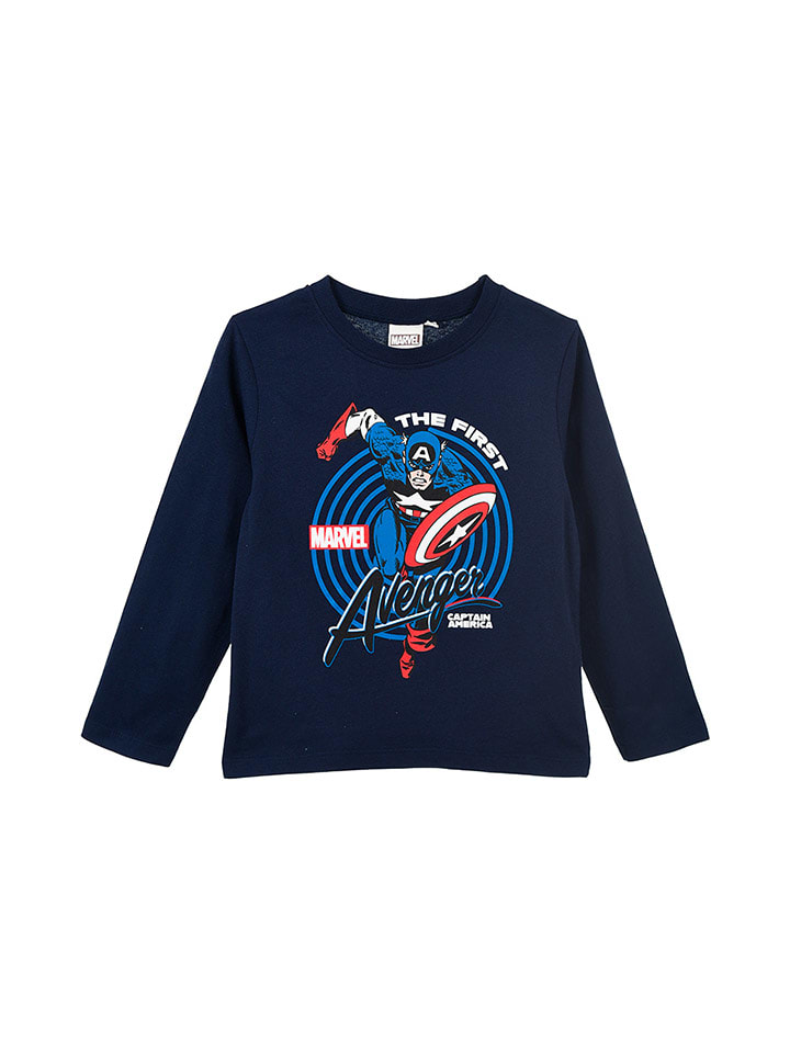 Avengers Футболка с длинными рукавами «Мстители» темно-синего цвета
Avengers Футболка с длинными рукавами «Мстители» темно-синего цвета