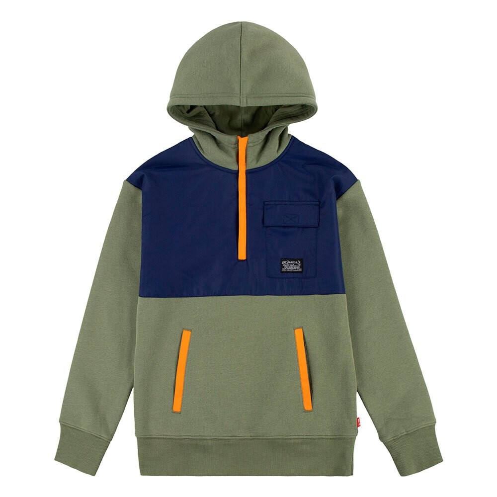 Толстовка Levi´s Utility Colorblock Full Zip, зеленый
Толстовка Levi´s Utility Colorblock Full Zip, зеленый