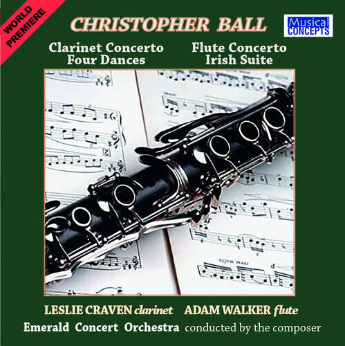 CD диск Craven, Leslie: Christopher Ball: Clarinet & Flute Concertos + Four Dances & Irish STE
CD диск Craven, Leslie: Christopher Ball: Clarinet & Flute Concertos + Four Dances & Irish STE