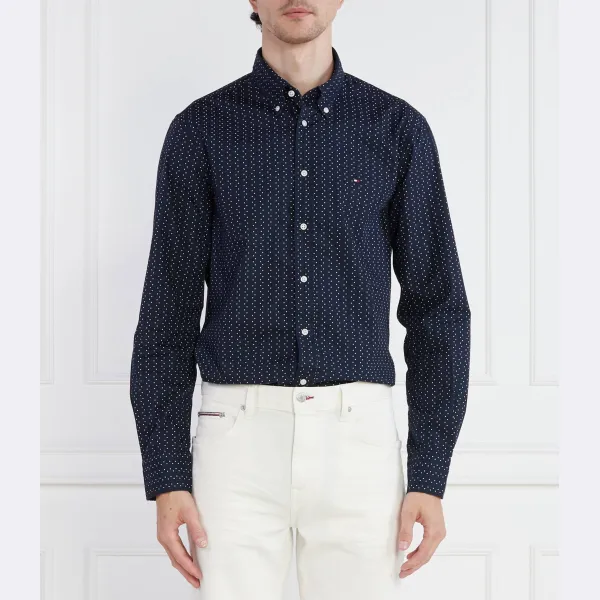 Рубашка узкого кроя SF Sh с принтом Cl-w в горошек Tommy Hilfiger, синий
Рубашка узкого кроя SF Sh с принтом Cl-w в горошек Tommy Hilfiger, синий