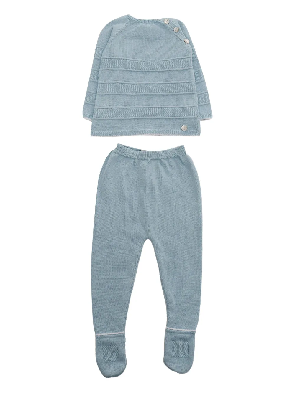 Трикотажный комплект из джемпера и брюк Paz Rodriguez, синий
Трикотажный комплект из джемпера и брюк Paz Rodriguez, синий