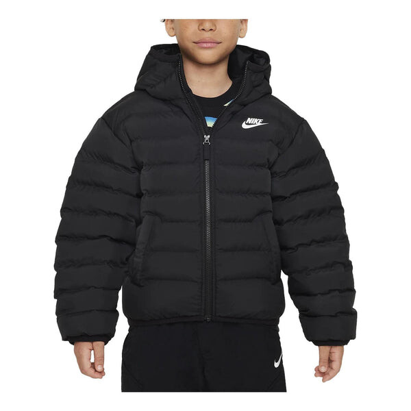Куртка спортивная легкая синтетическая набивка свободная куртка с капюшоном Nike, черный
Куртка спортивная легкая синтетическая набивка свободная куртка с капюшоном Nike, черный