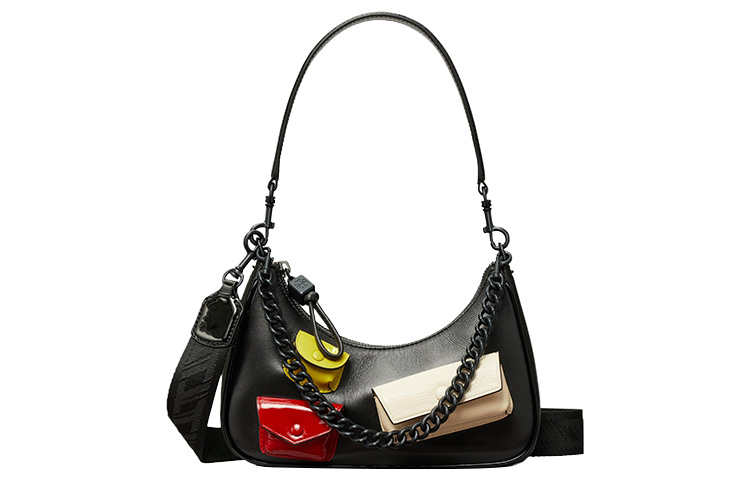 TORY BURCH Кожаная сумка-полумесяц MERCER
TORY BURCH Кожаная сумка-полумесяц MERCER