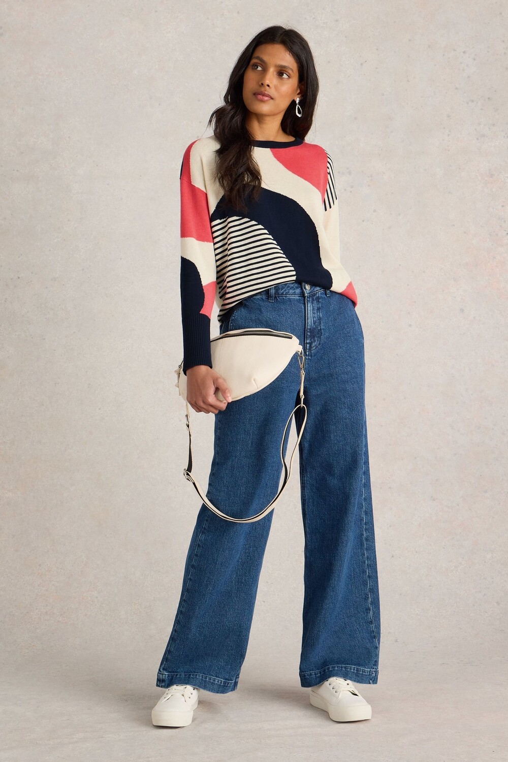 Оливковый абстрактный джемпер White Stuff, синий
Оливковый абстрактный джемпер White Stuff, синий