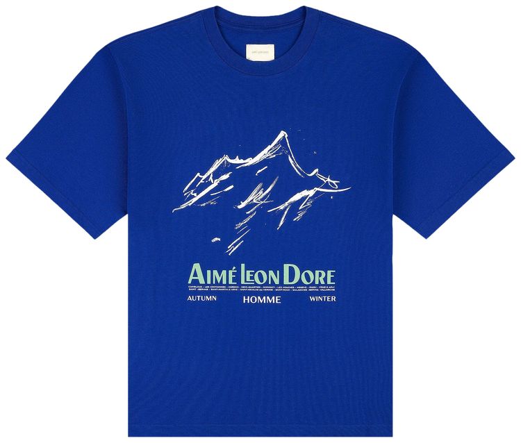 Футболка Aimé Leon Dore Summit, синий
Футболка Aimé Leon Dore Summit, синий