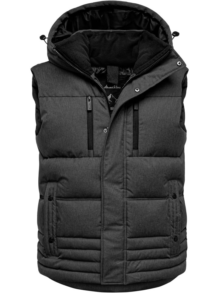 Жилет Amaci&Sons, темно-серый
Жилет Amaci&Sons, темно-серый