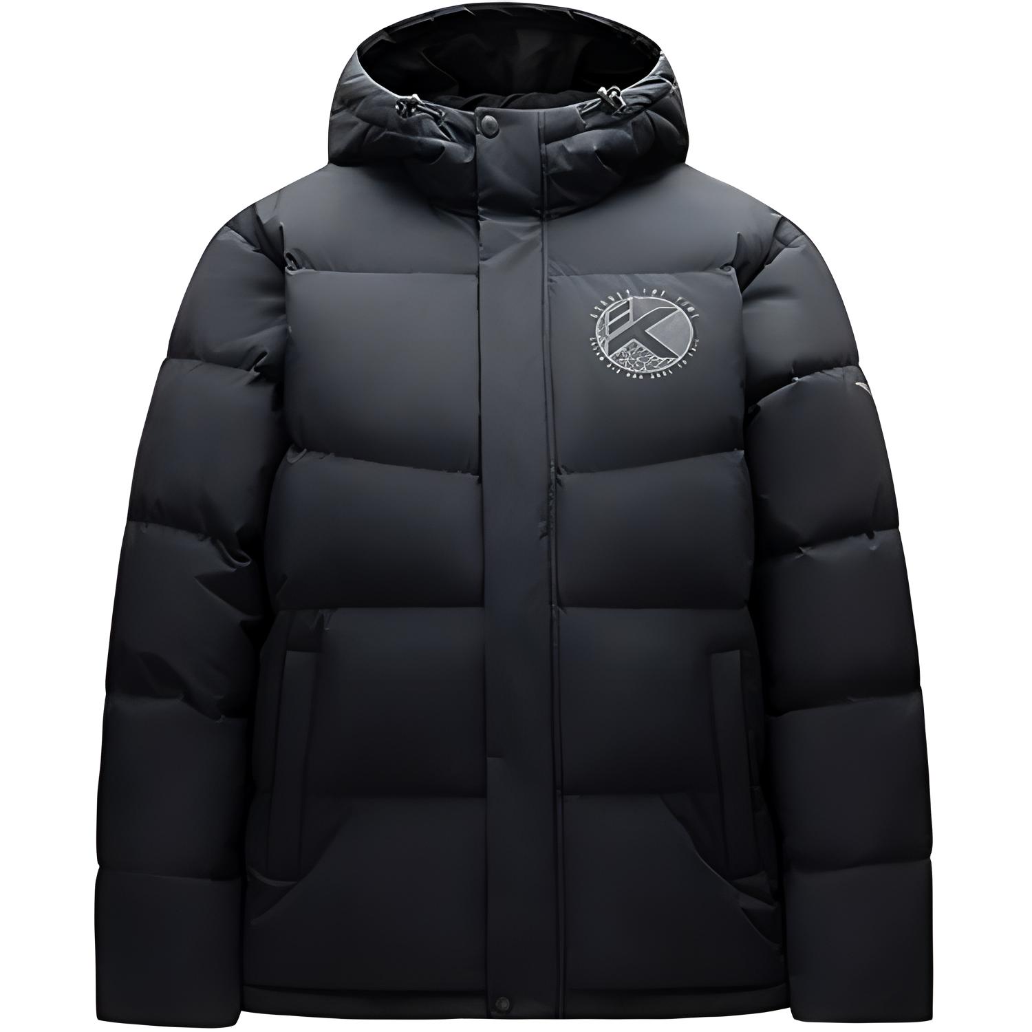 ANTA Баскетбольная коллекция пуховик мужской базовый черный, Basic Black
ANTA Баскетбольная коллекция пуховик мужской базовый черный, Basic Black