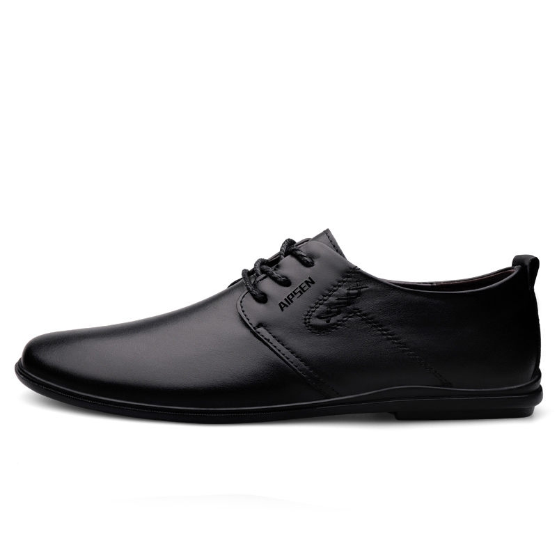 AIPSEN Повседневные кожаные туфли мужские черные
AIPSEN Повседневные кожаные туфли мужские черные