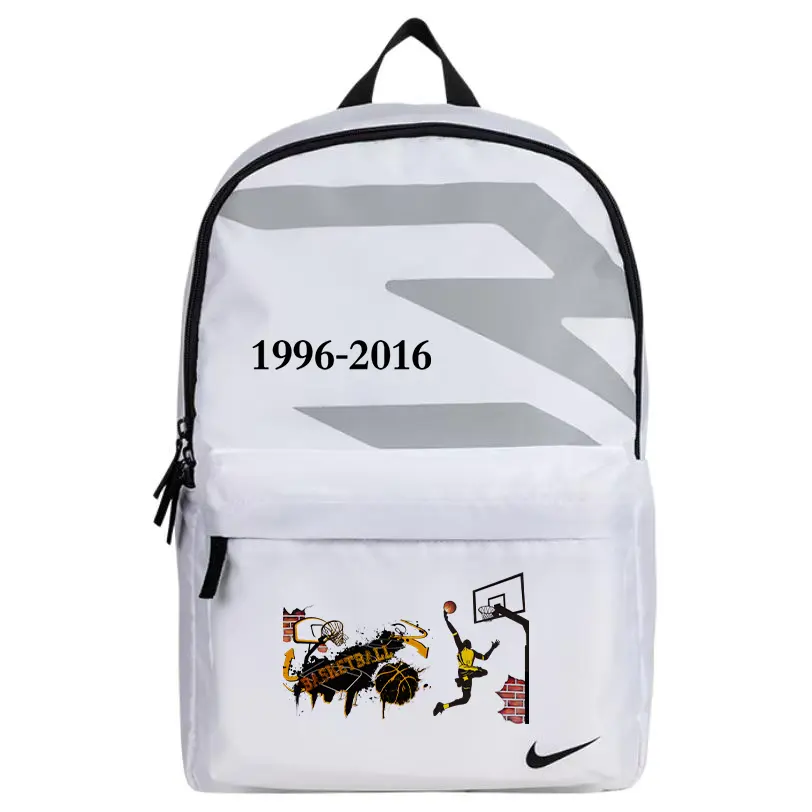 Nike Полиэстеровый рюкзак Regular Unisex White & Black & Gray
Nike Полиэстеровый рюкзак Regular Unisex White & Black & Gray