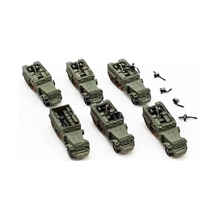 Минометоносцы M4A1 MMC №3, WWII Micro Armour - United States - Loose Miniatures (1:285)
Минометоносцы M4A1 MMC №3, WWII Micro Armour - United States - Loose Miniatures (1:285)
