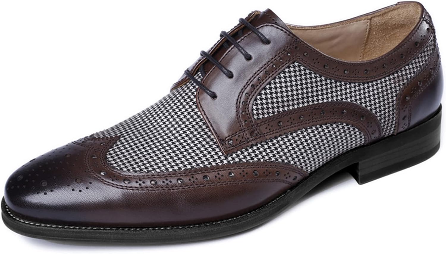 Мужские классические туфли KYOESCAI с шнуровкой, броги, дерби, оксфорды, туфли для мужчин на свадьбу, бизнес и офис, коричневый
Мужские классические туфли KYOESCAI с шнуровкой, броги, дерби, оксфорды, туфли для мужчин на свадьбу, бизнес и офис, коричневый