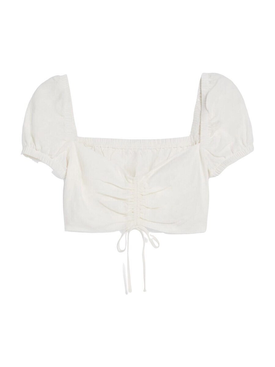 Блуза Bershka Blouse, белый 
Блуза Bershka Blouse, белый