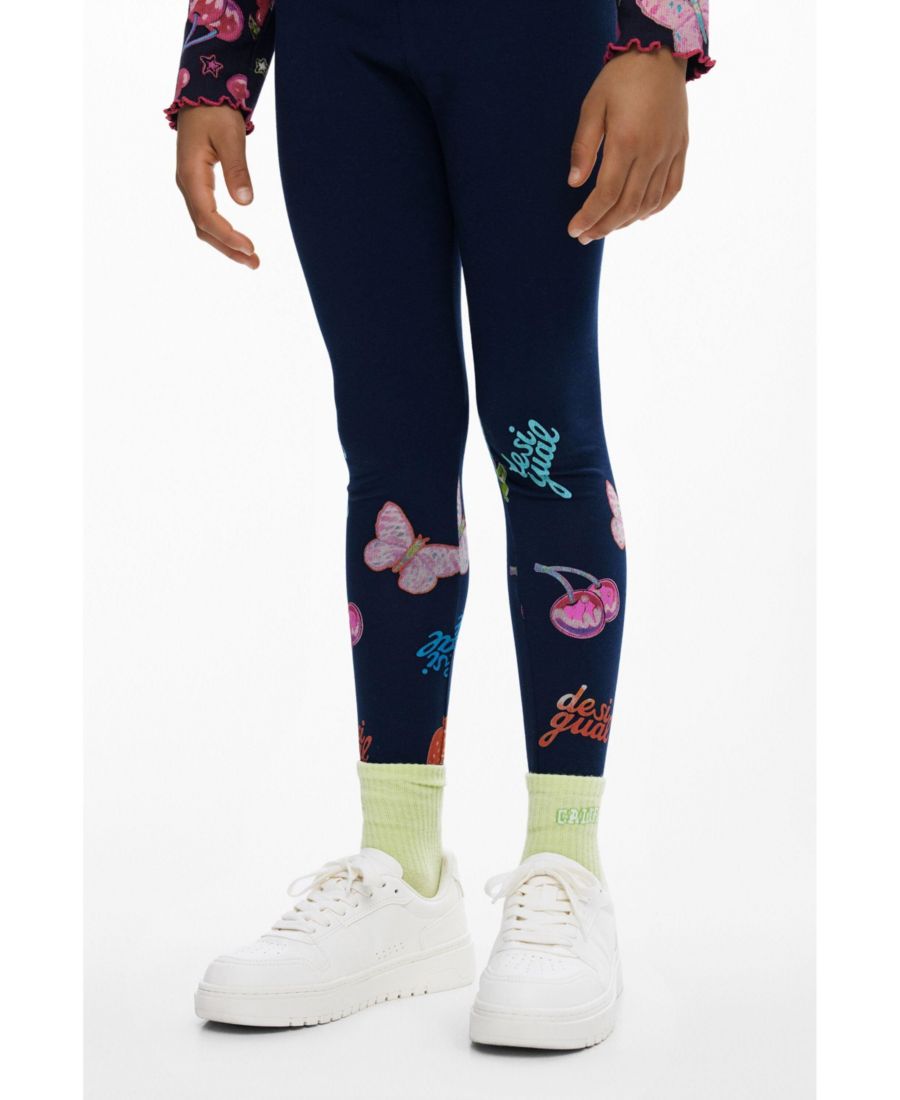 Леггинсы с бабочками для девочек Desigual, Navy blue
Леггинсы с бабочками для девочек Desigual, Navy blue