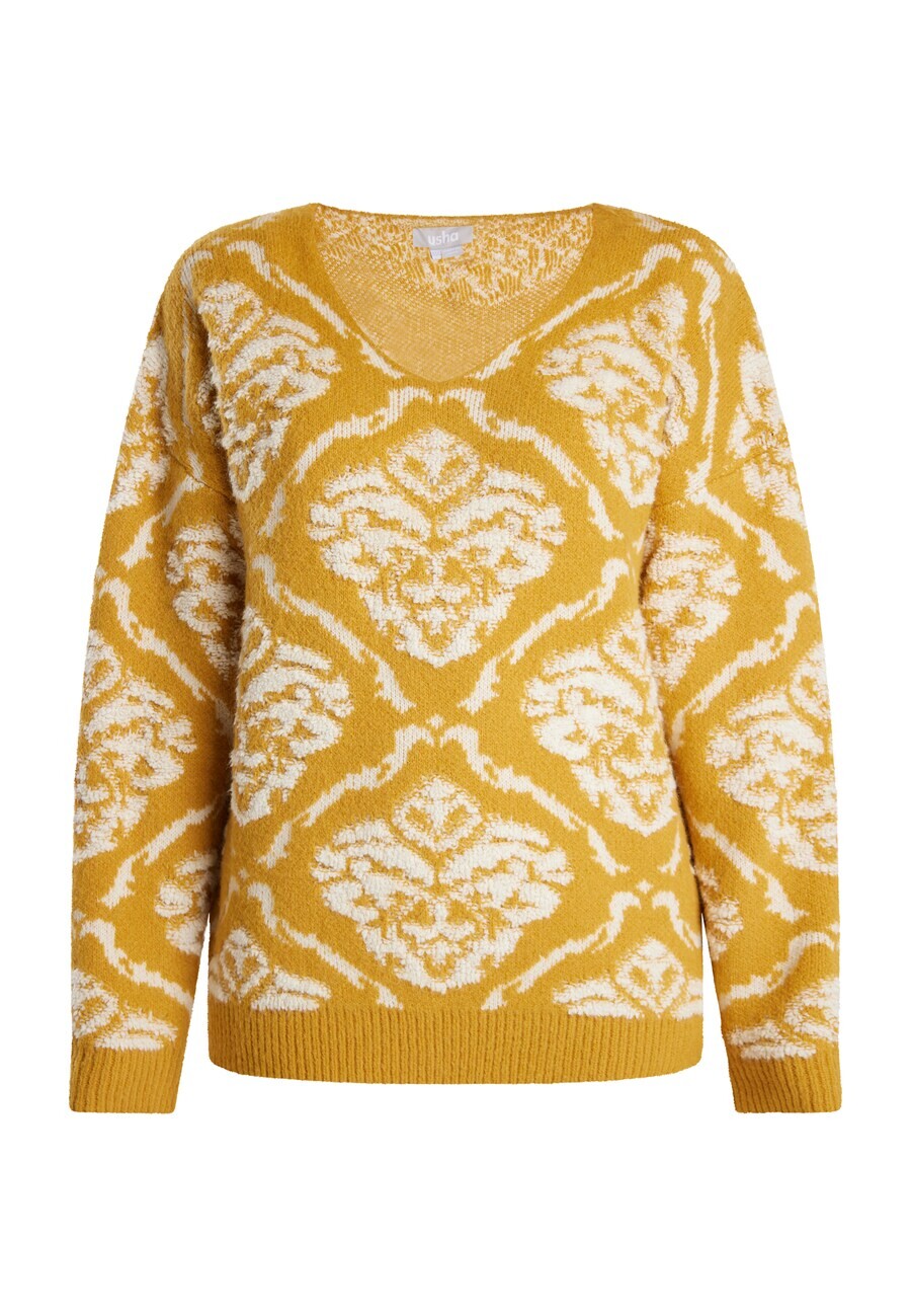 Тонкий вязаный свитер Usha Sweater Sivene, цвет curry
Тонкий вязаный свитер Usha Sweater Sivene, цвет curry