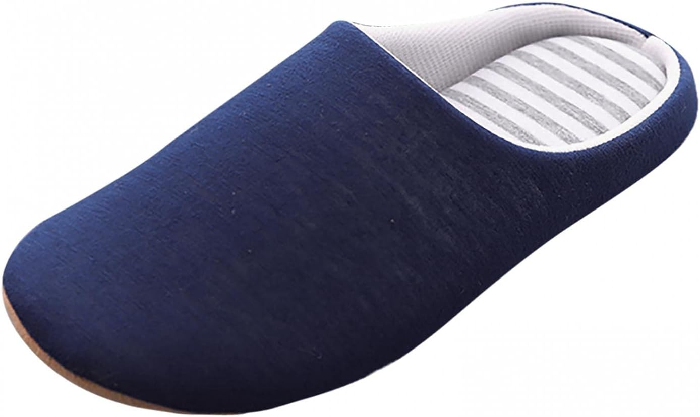 Тапочки Aniywn для мужчин и женщин с эффектом памяти, удобные тапочки из хлопковой смеси с закрытым носком, домашние тапочки на выход, синий
Тапочки Aniywn для мужчин и женщин с эффектом памяти, удобные тапочки из хлопковой смеси с закрытым носком, домашние тапочки на выход, синий