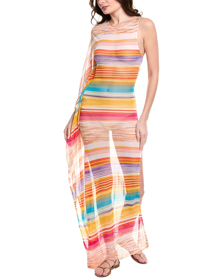 Missoni платье макси на бретелях M Missoni, розовый 
Missoni платье макси на бретелях M Missoni, розовый