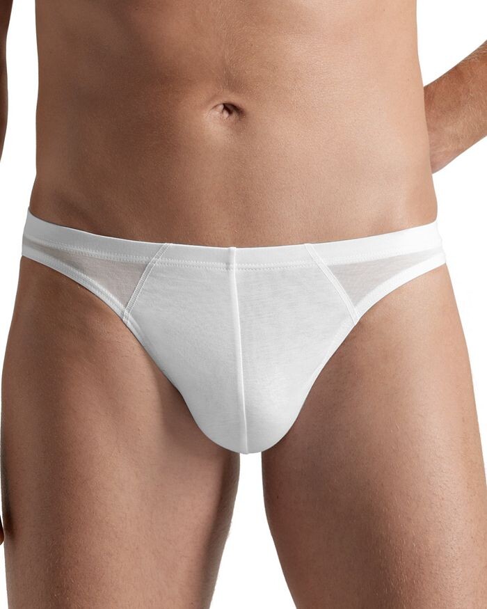 Спортивные мини-трусы из хлопка Hanro 
Спортивные мини-трусы из хлопка Hanro