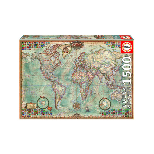 Пазлы Political Map Of The World 1500Pc Jigsaw Puzzle
Пазлы Political Map Of The World 1500Pc Jigsaw Puzzle