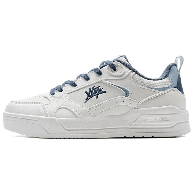 XTEP Нескользящие и износостойкие легкие низкие кроссовки для скейтбординга, мужские, белые, синие
XTEP Нескользящие и износостойкие легкие низкие кроссовки для скейтбординга, мужские, белые, синие