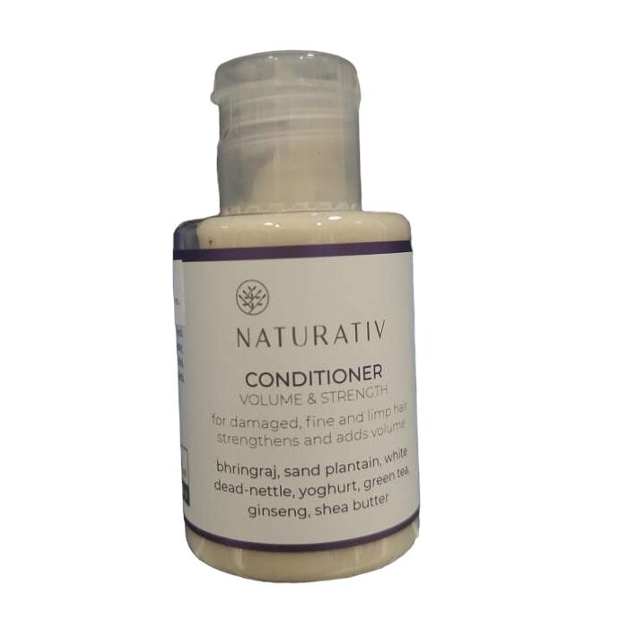 Naturativ, Кондиционер Мини-кондиционер Volume & Strength для поврежденных и тонких волос, 45мл
Naturativ, Кондиционер Мини-кондиционер Volume & Strength для поврежденных и тонких волос, 45мл