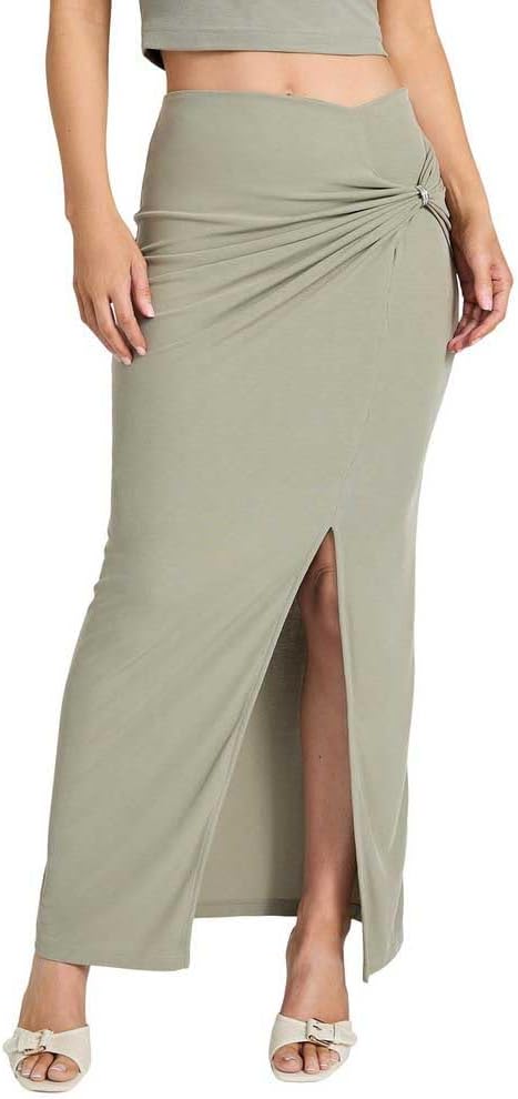 Юбка GUESS Women's Eco Aimee Jewel Drap, Mossy Green
Юбка GUESS Women's Eco Aimee Jewel Drap, Mossy Green