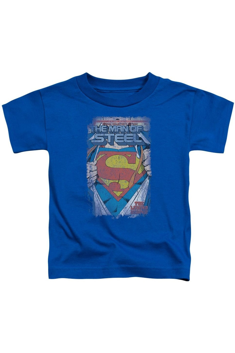 Футболка с Суперменом для детей Legendary с коротким рукавом Gildan, синий
Футболка с Суперменом для детей Legendary с коротким рукавом Gildan, синий