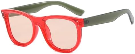 Солнцезащитные очки в стиле ретро 2026 с квадратными заклепками для мужчин, защита от УФ-излучения UV400, модные двухцветные солнцезащитные очки для женщин MTZJH, Rose Red Champagne
Солнцезащитные очки в стиле ретро 2026 с квадратными заклепками для мужчин, защита от УФ-излучения UV400, модные двухцветные солнцезащитные очки для женщин MTZJH, Rose Red Champagne