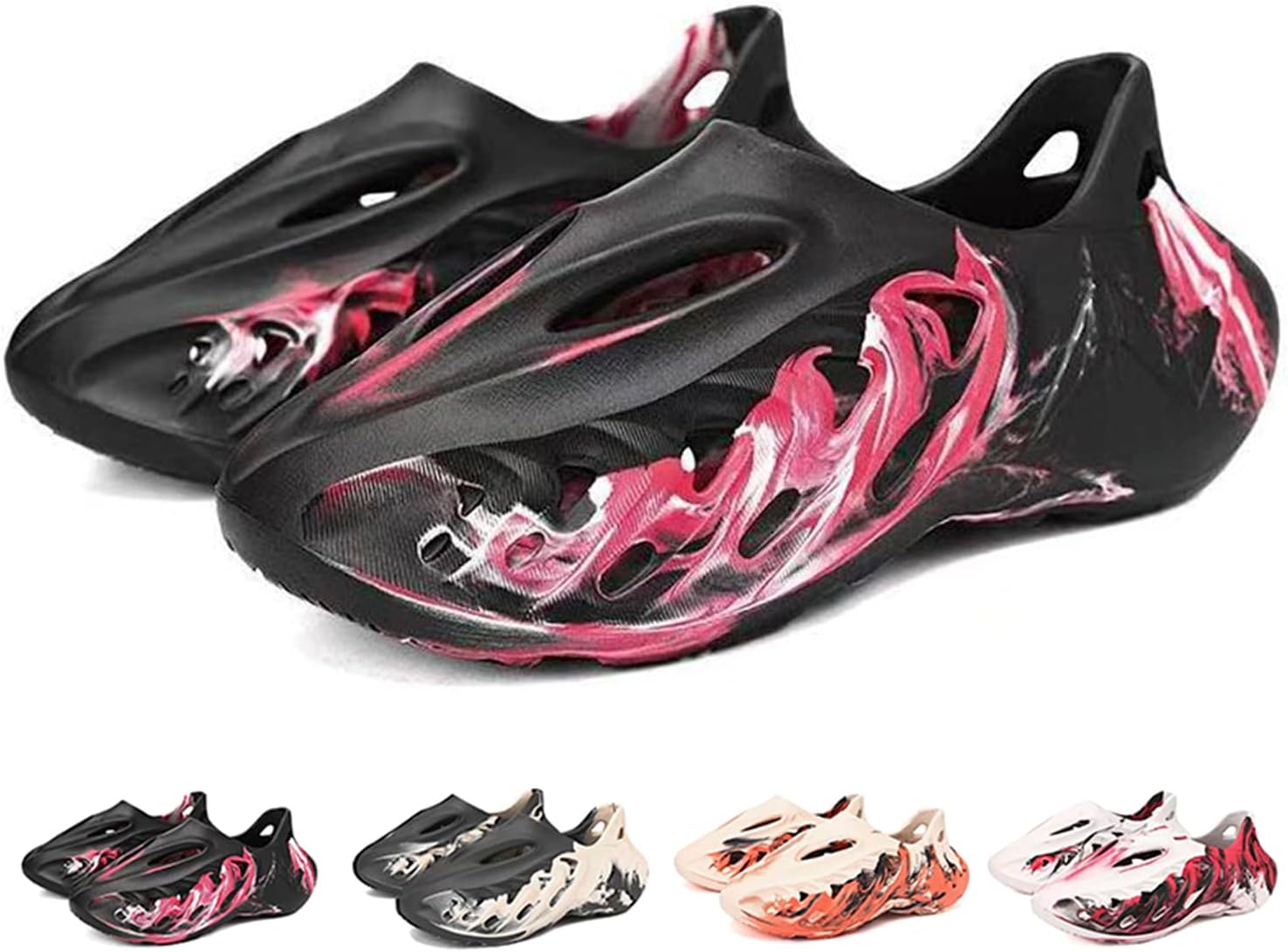 Vioxthak Повседневные спортивные кроссовки Foam Runner с открытым носком, шлепанцы Cloud Slides, обувь для ходьбы, кроссовки Foam Runners, кроссовки для воды, мягкие пляжные сандалии для женщин и мужчин, черный
Vioxthak Повседневные спортивные кроссовки Foam Runner с открытым носком, шлепанцы Cloud Slides, обувь для ходьбы, кроссовки Foam Runners, кроссовки для воды, мягкие пляжные сандалии для женщин и мужчин, черный