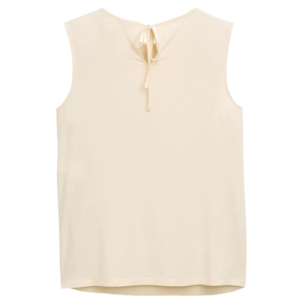 Футболка без рукавов Tom Tailor Plissee Crew Neck, бежевый
Футболка без рукавов Tom Tailor Plissee Crew Neck, бежевый