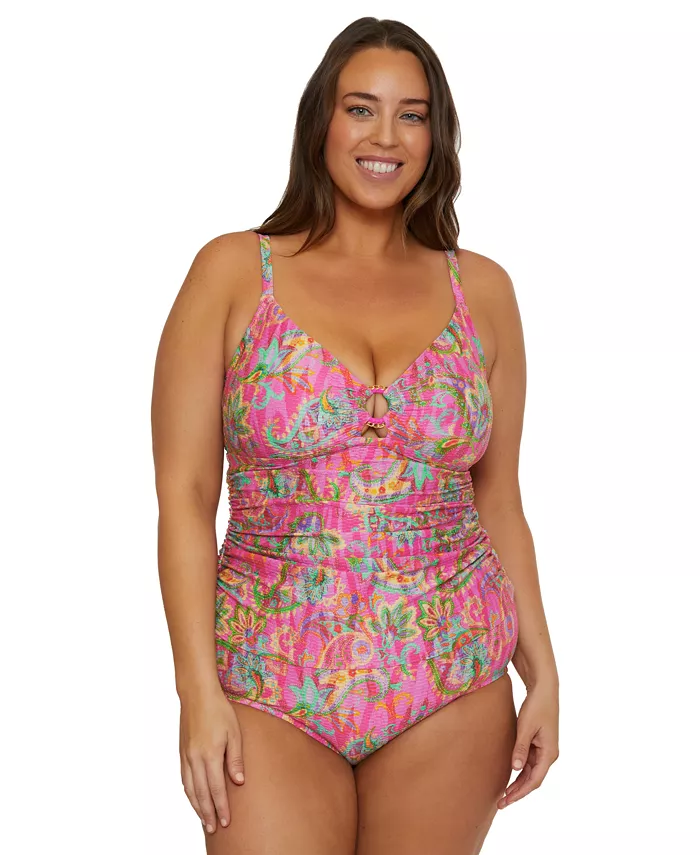 Топ танкини с принтом колец «Полинезийский» размера плюс Becca ETC, мультиколор
Топ танкини с принтом колец «Полинезийский» размера плюс Becca ETC, мультиколор