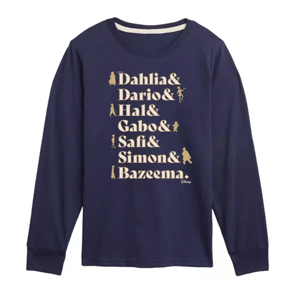 Желание мальчиков 8-20 длинный рукав футболка с принтом Disney, синий
Желание мальчиков 8-20 длинный рукав футболка с принтом Disney, синий