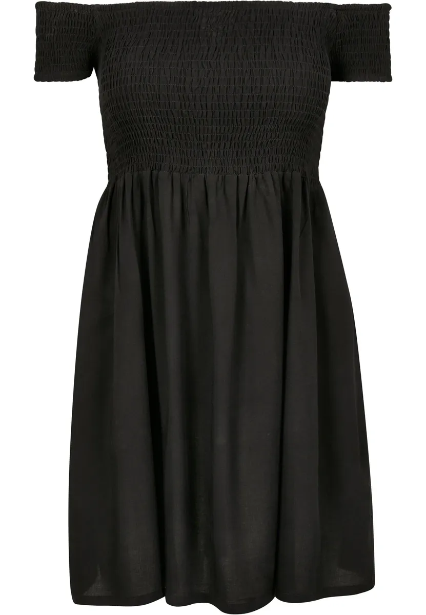 Платье-рубашка URBAN CLASSICS " Urban Classics Women's Ladies Smoke Dress с открытыми плечами" (1 шт.), черный
Платье-рубашка URBAN CLASSICS " Urban Classics Women's Ladies Smoke Dress с открытыми плечами" (1 шт.), черный