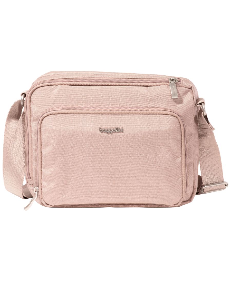 Сумка для фотоаппарата на молнии Baggallini, Blush Shim
Сумка для фотоаппарата на молнии Baggallini, Blush Shim