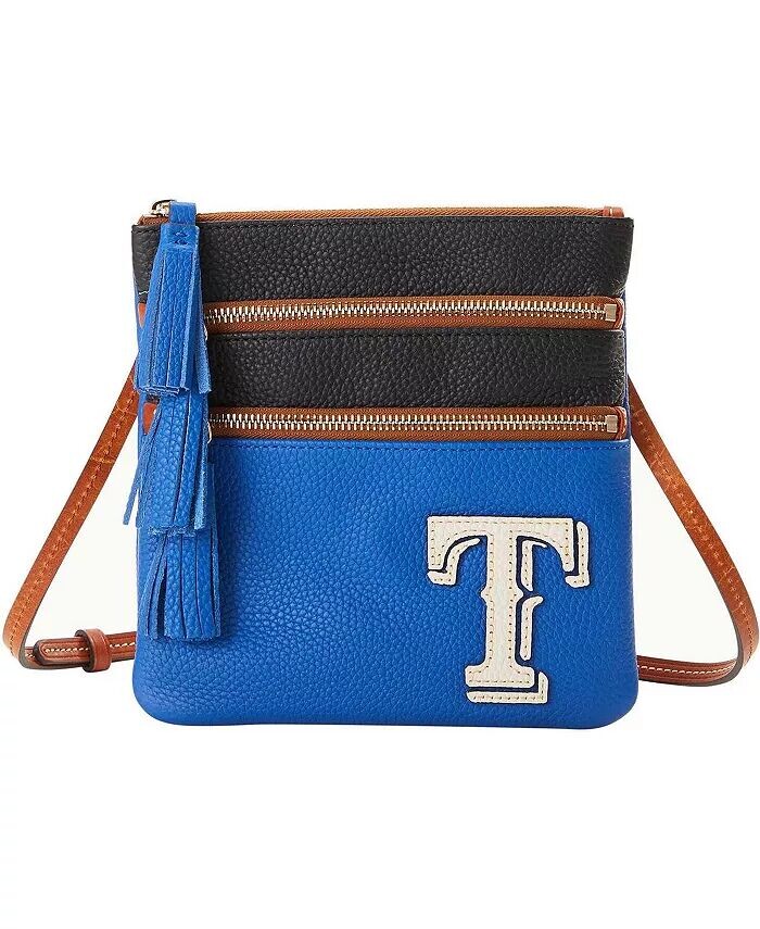 Женская сумка через плечо Texas Rangers Infield с тройной молнией Dooney & Bourke, синий
Женская сумка через плечо Texas Rangers Infield с тройной молнией Dooney & Bourke, синий