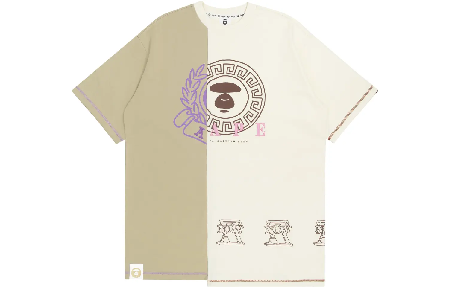 Футболка-платье с принтом логотипа Aape, белый
Футболка-платье с принтом логотипа Aape, белый