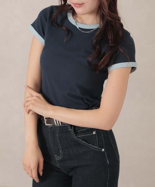 Хлопковая футболка с круглым вырезом и короткими рукавами, бренд Lace Ladies, цвет темно-синий
Хлопковая футболка с круглым вырезом и короткими рукавами, бренд Lace Ladies, цвет темно-синий