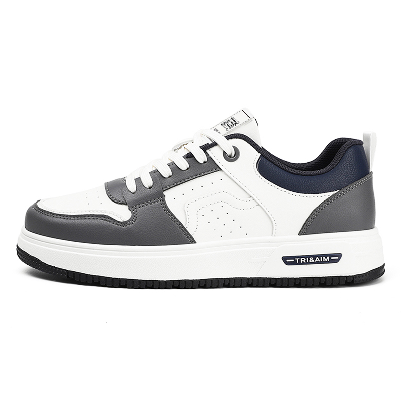 Budding Bear Антискользящие и износостойкие легкие низкие скейтерские кроссовки для мужчин Box - бело-серые, цвет White Gray
Budding Bear Антискользящие и износостойкие легкие низкие скейтерские кроссовки для мужчин Box - бело-серые, цвет White Gray