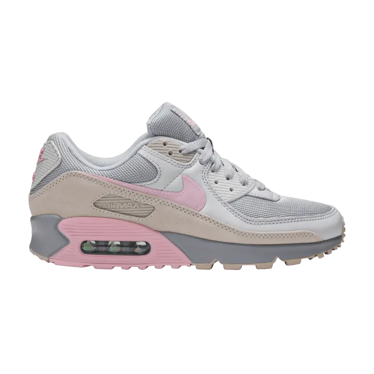 Кроссовки Nike Air Max 90 'Pink String', серый
Кроссовки Nike Air Max 90 'Pink String', серый